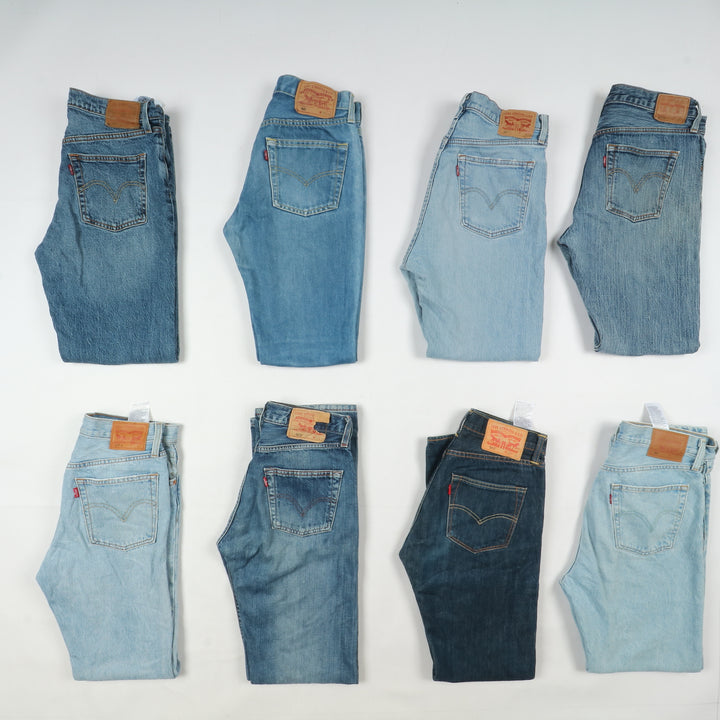 Levi's 501 Grado A+B, stock da 40pz denim e nero Donna