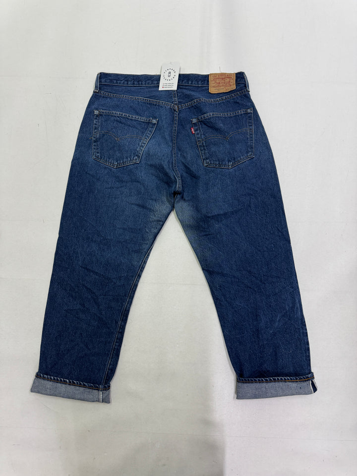 Levi's 501 selvedge W38 L31 Indigo vintage jeans denim lvc cimosa