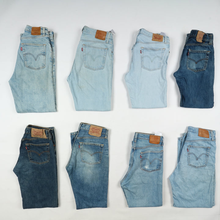 Levi's 501 Grado A+B, stock da 40pz denim e nero Donna