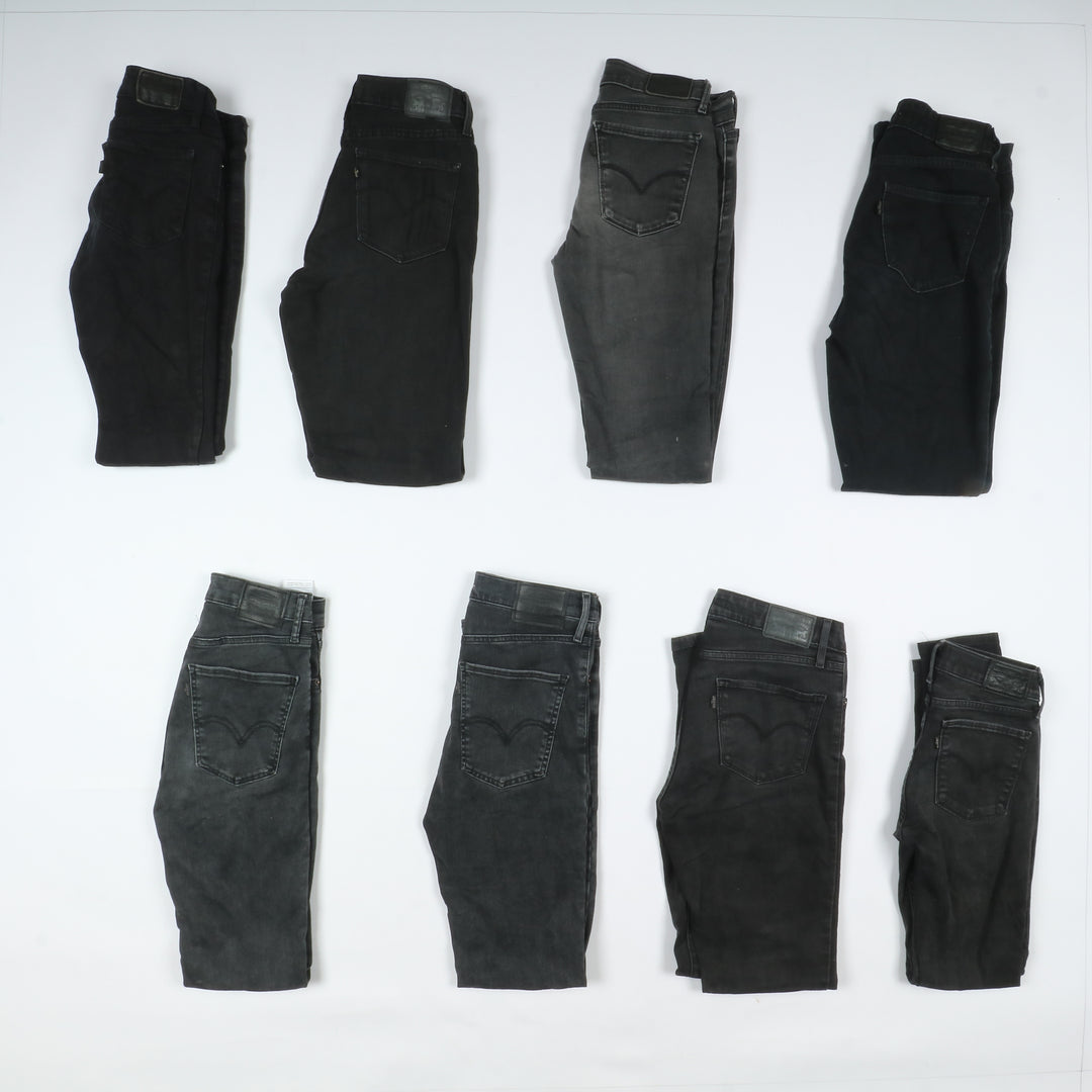Levi's jeans Nero slim donna stock da 28 pz - Levis 511, 504, 519....