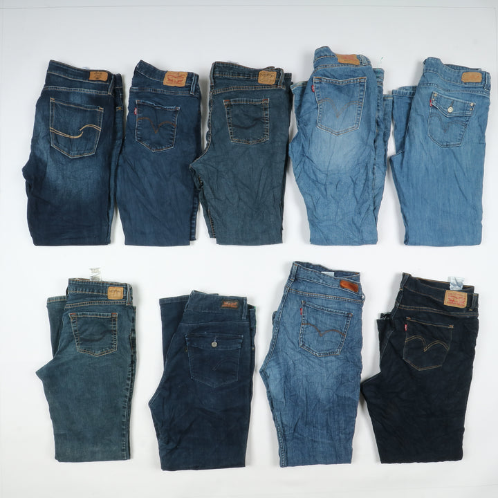 Levi's jeans stock da 45pz slim, skinny, bootcut e regular fit donna Levis