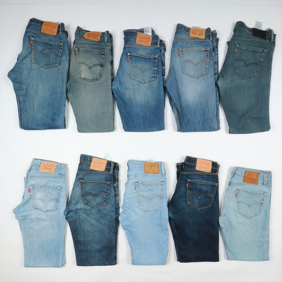 Levi's jeans denim slim e skinny uomo donna stock da 46 pz - Levis 511, 510, 504....