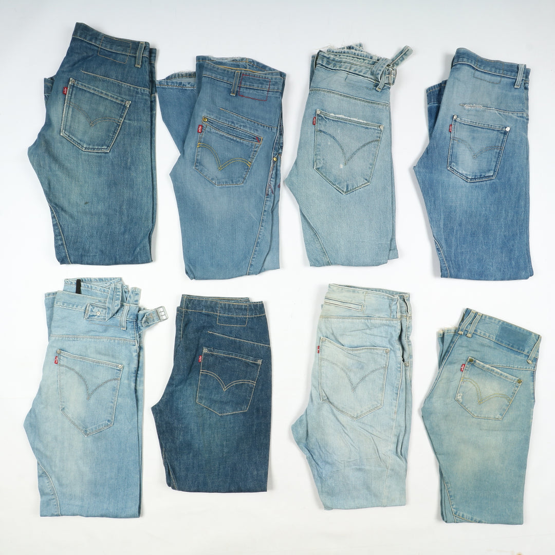 Levi's Engineered anni 2000 Box 38pz Uomo e Donna y2k Levis jeans twister antiform
