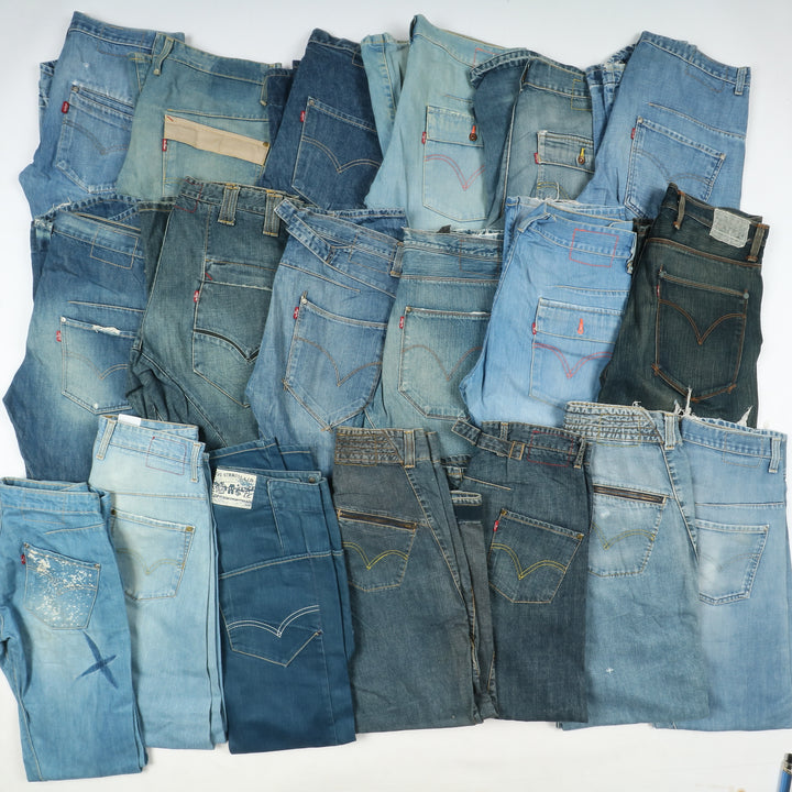 Levi's Engineered anni 2000 Box 38pz Uomo e Donna y2k Levis jeans twister antiform