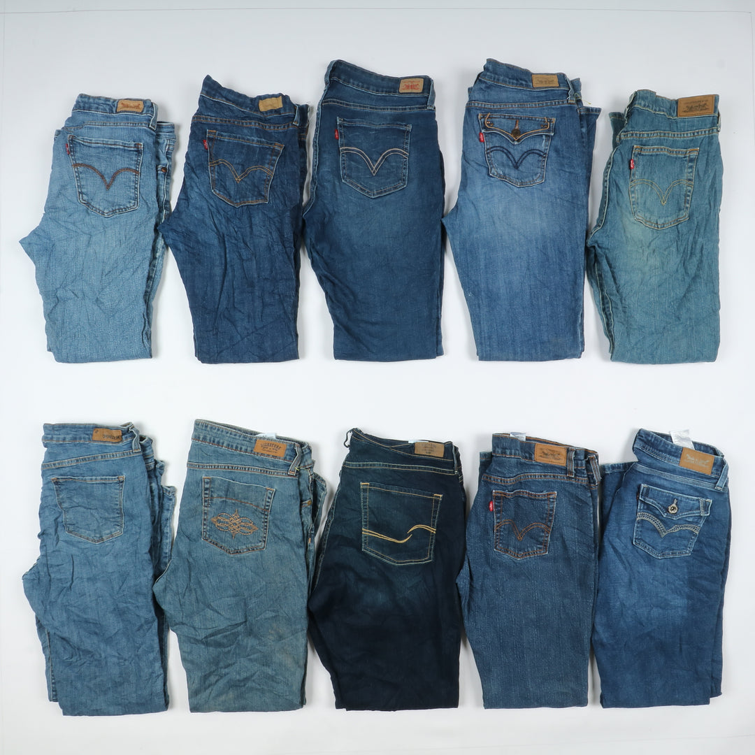 Levi's jeans stock da 45pz slim, skinny, bootcut e regular fit donna Levis