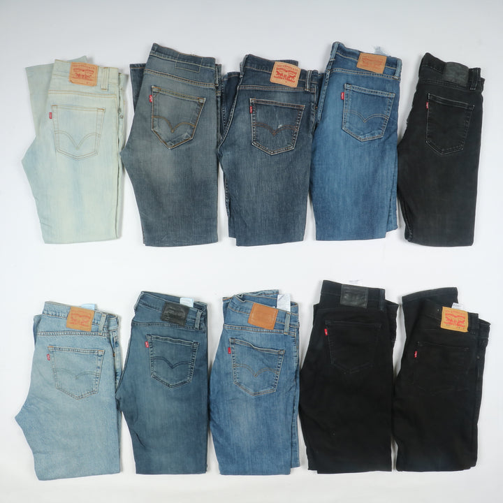 Levi's jeans denim slim e skinny uomo donna stock da 45 pz - Levis 511, 510, 504....