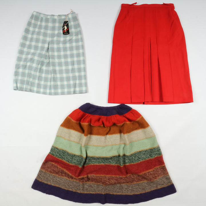Gonne vintage invernali donna 44pz modelli misti