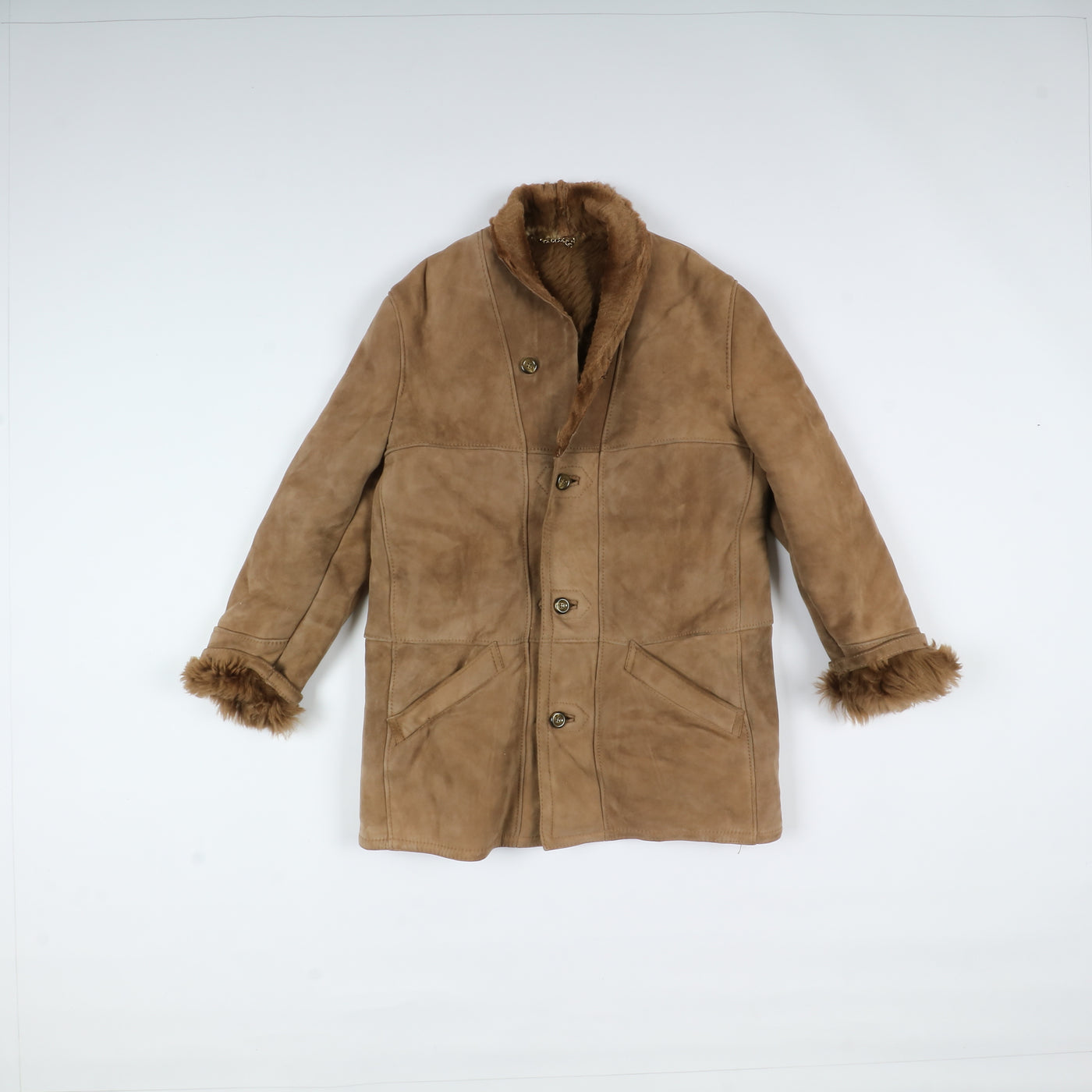 Montoni - Shearling - Giacca vintage uomo donna Box da 5pz montoni