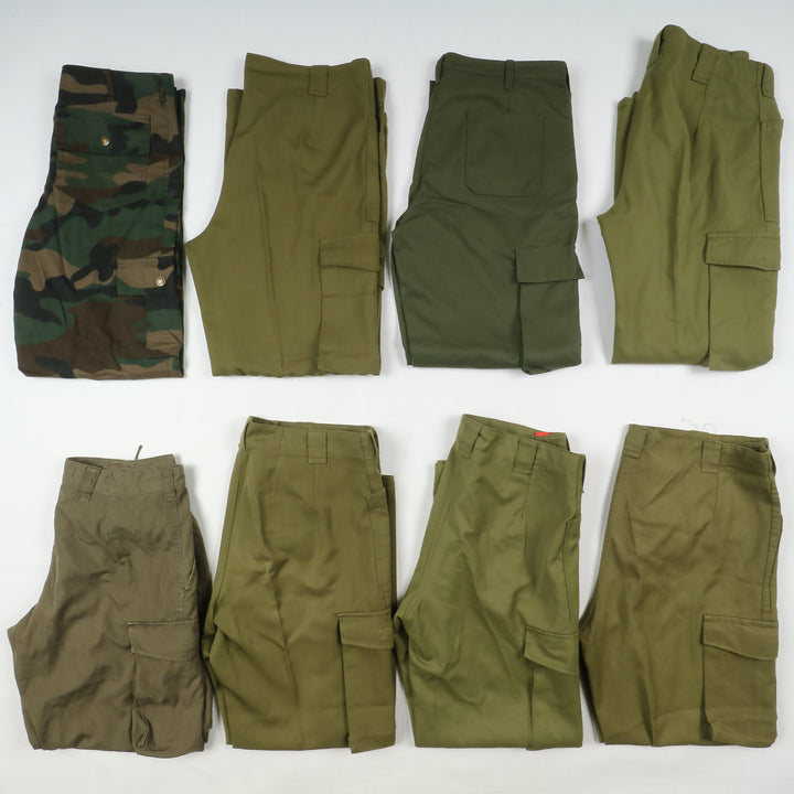 Abbigliamento militare e civile box misto 34pz soft air caccia pesca army