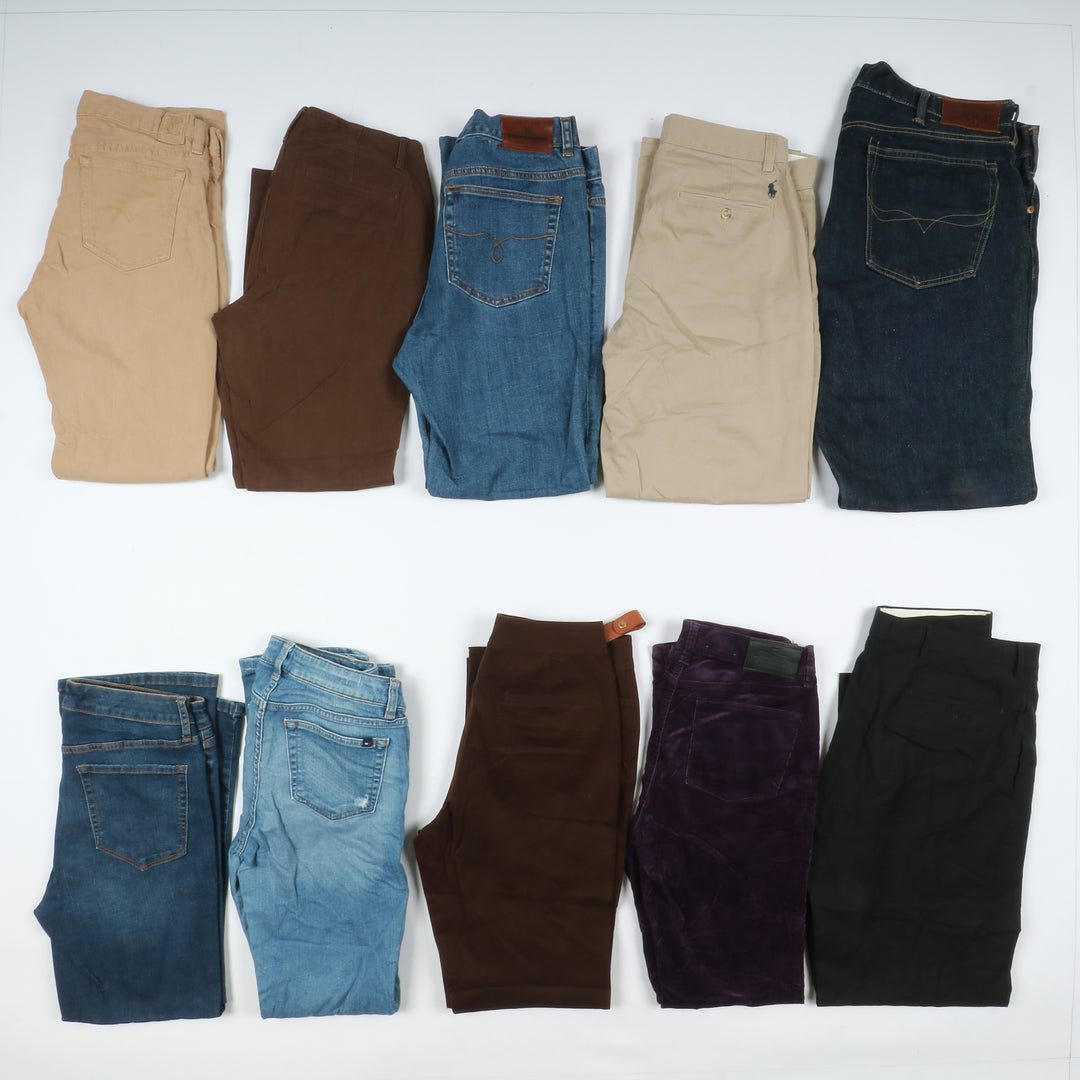 Pantaloni Ralph Lauren, Tommy Hilfiger e Chaps Box da 45pz stock