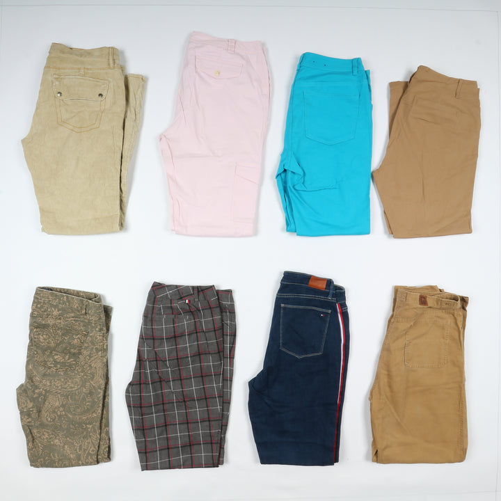 Pantaloni vintage Tommy Hifiger, Ralph Lauren e Chaps Box da 55pz