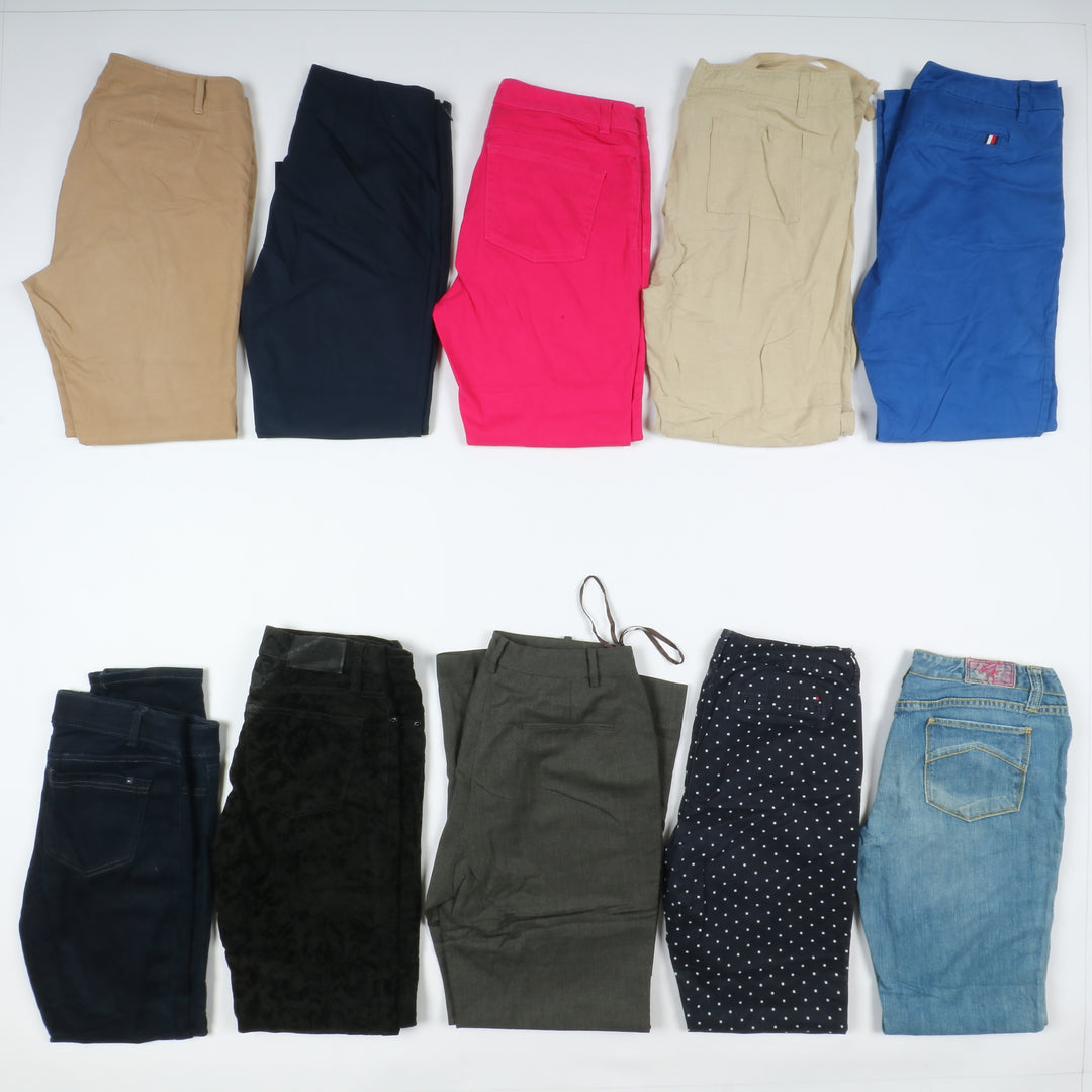 Pantaloni vintage Tommy Hifiger, Ralph Lauren e Chaps Box da 55pz