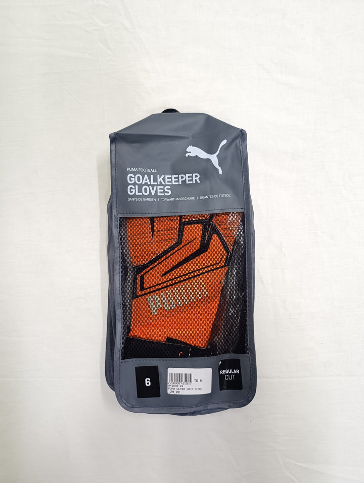 Puma ultra grip 3 rc size 6 guanti portiere calcio nuovi
