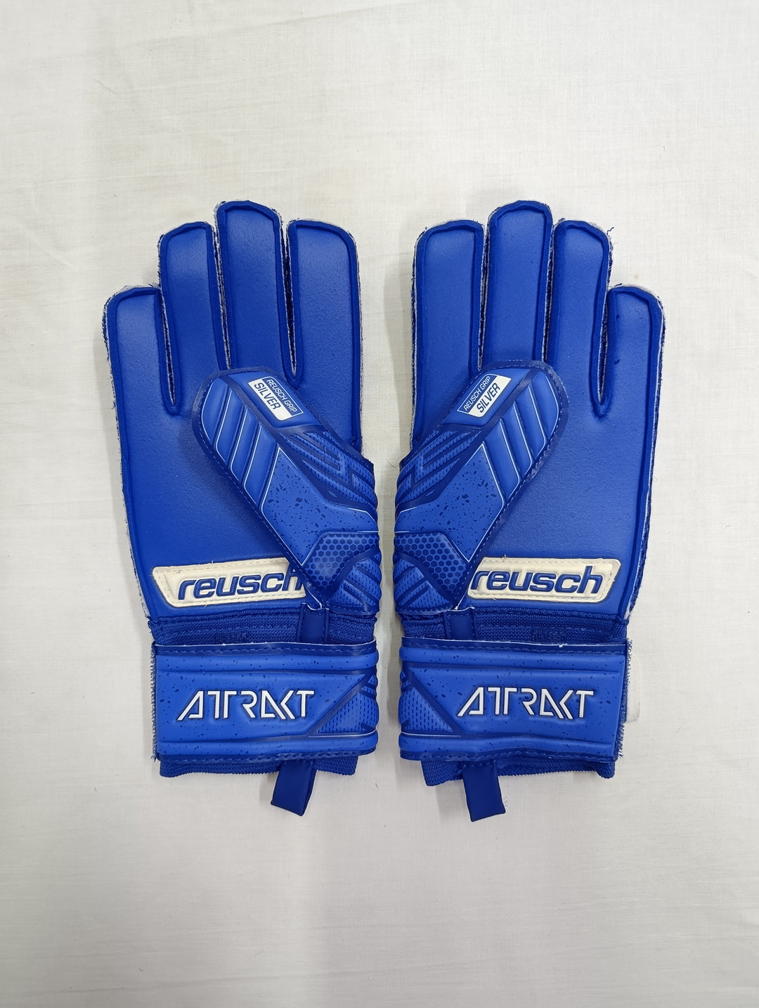 Reusch attrakt silver junior size 6 guanti portiere calcio nuovi