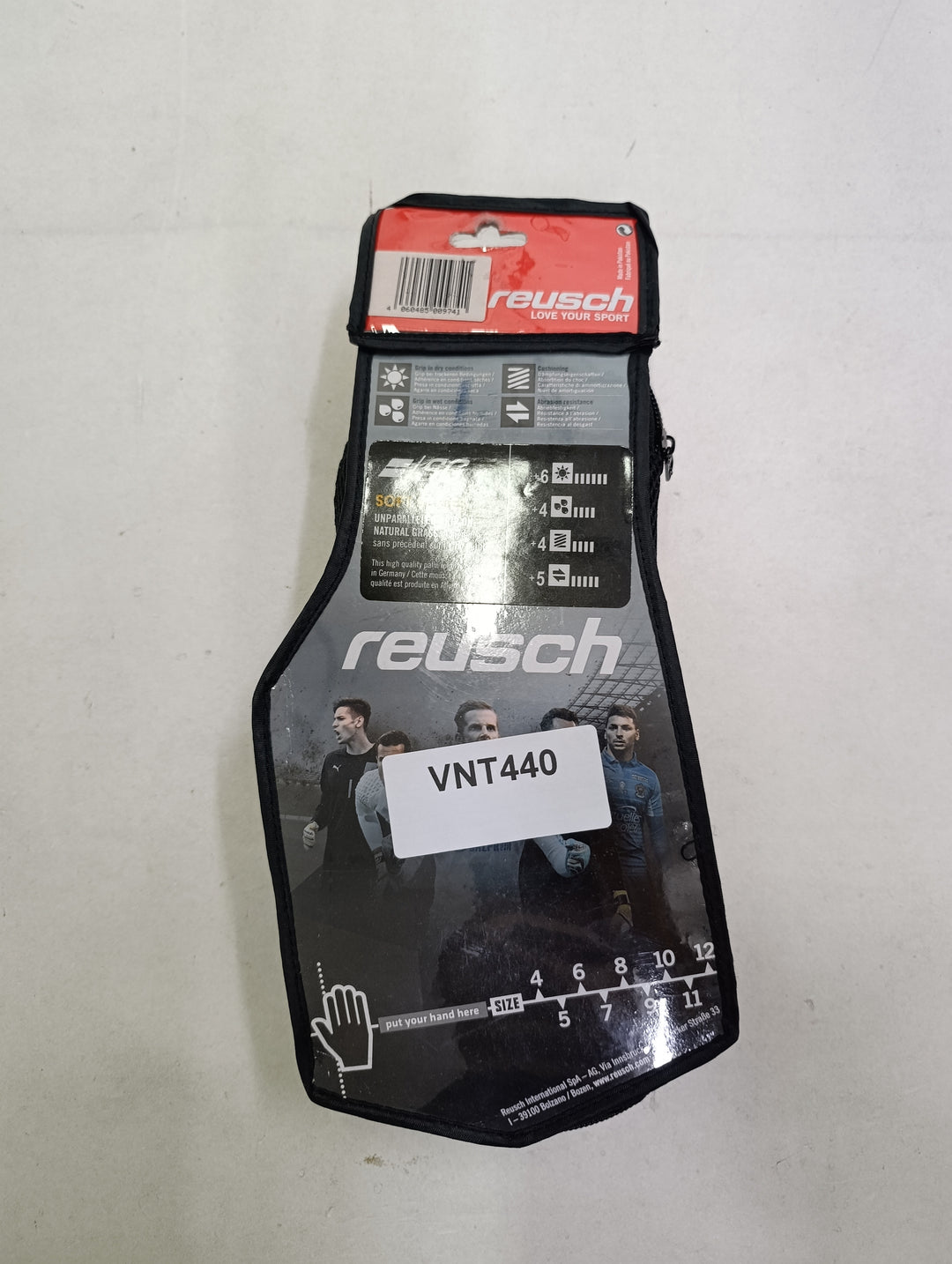 Reush prisma sg finger size 5.5 guanti portiere calcio nuovi
