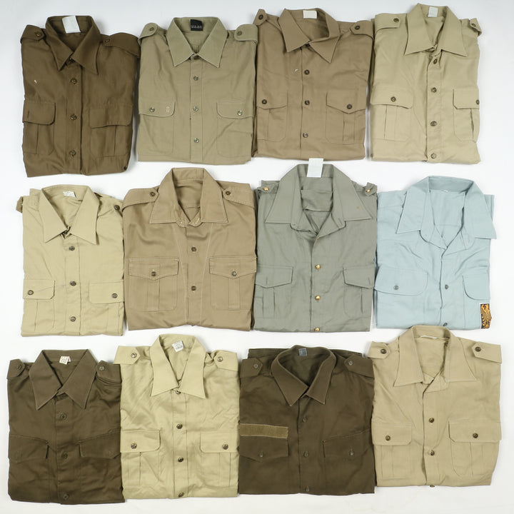 Abbigliamento militare e civile box misto 58pz soft air caccia pesca army