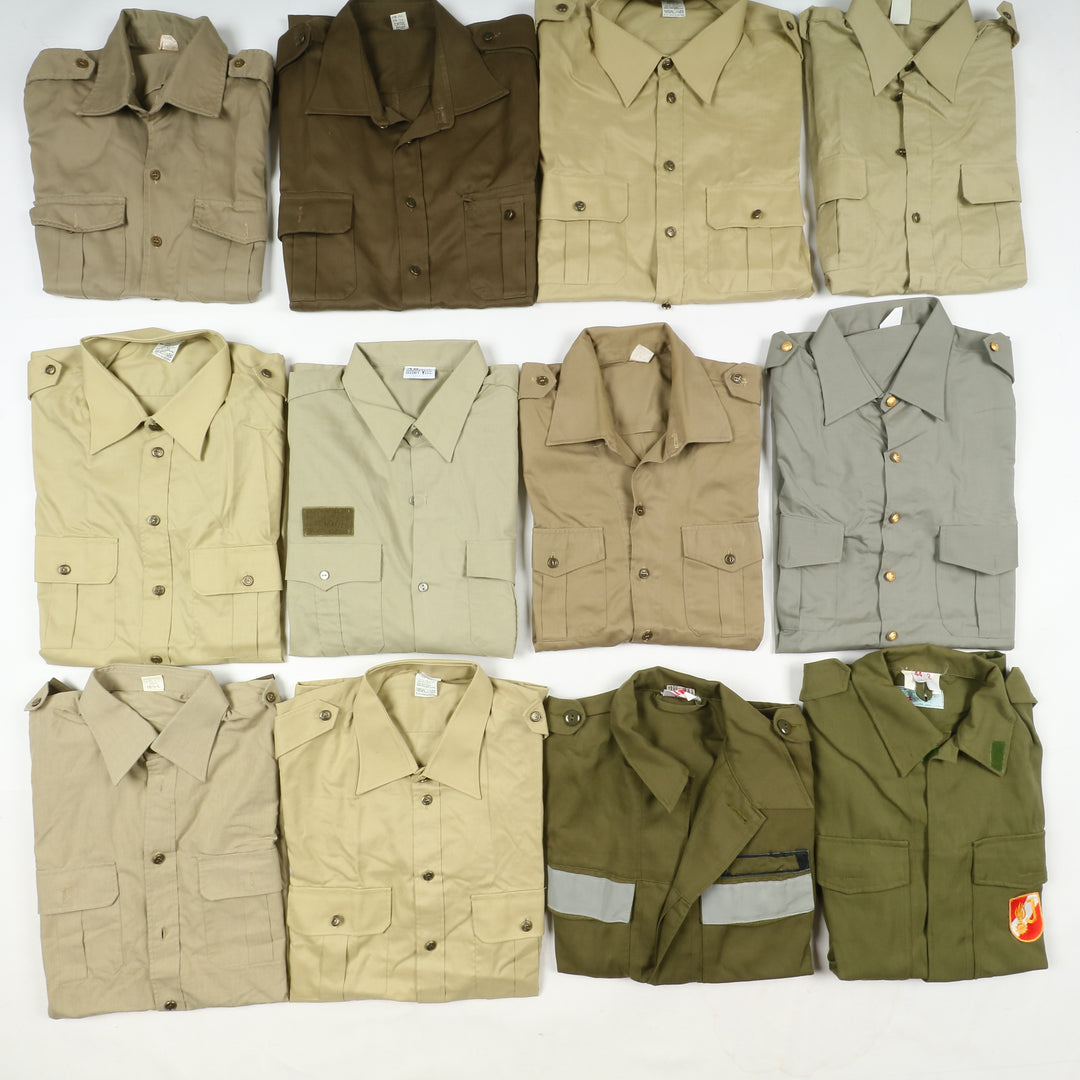 Abbigliamento militare e civile box misto 58pz soft air caccia pesca army
