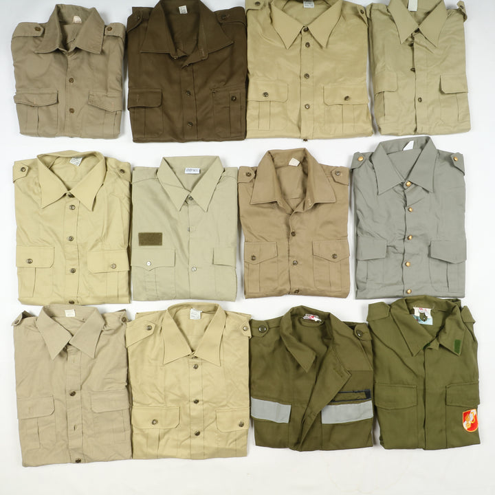 Abbigliamento militare e civile box misto 58pz soft air caccia pesca army