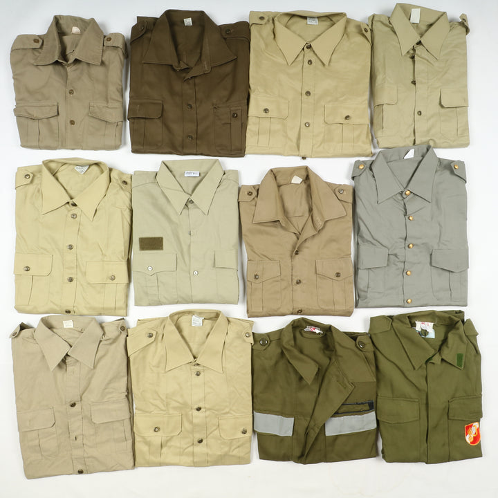 Abbigliamento militare e civile box misto 58pz soft air caccia pesca army
