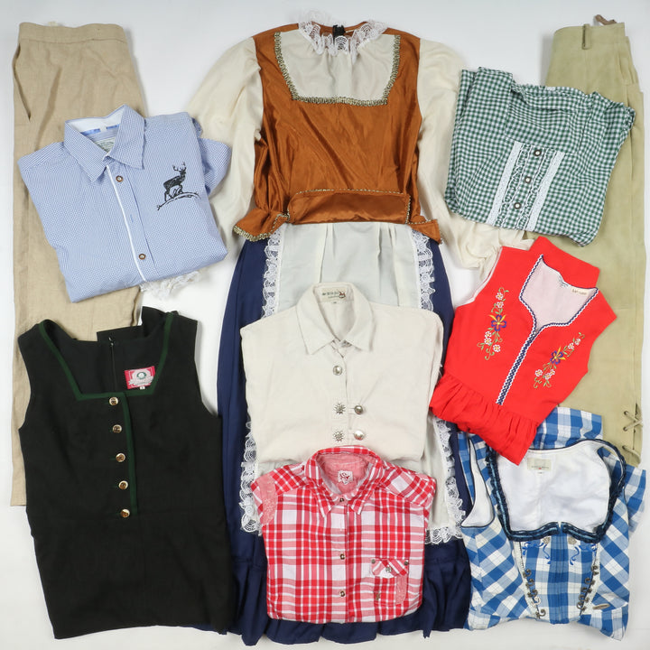Abbigliamento Tirolese misto uomo e donna box da 42pz estivo e invernale