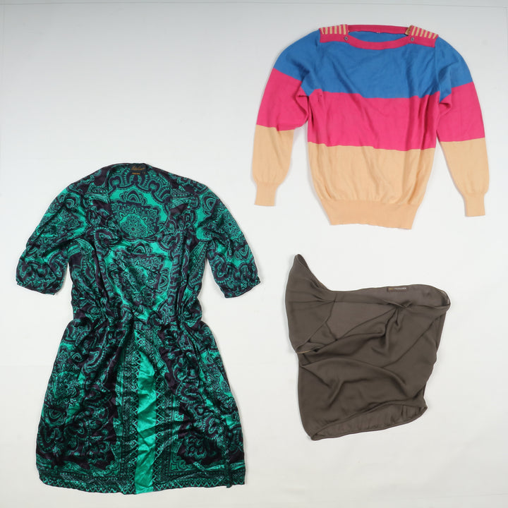 Luxury vintage abbigliamento firmato 21pz stock lotto abbigliamento usato