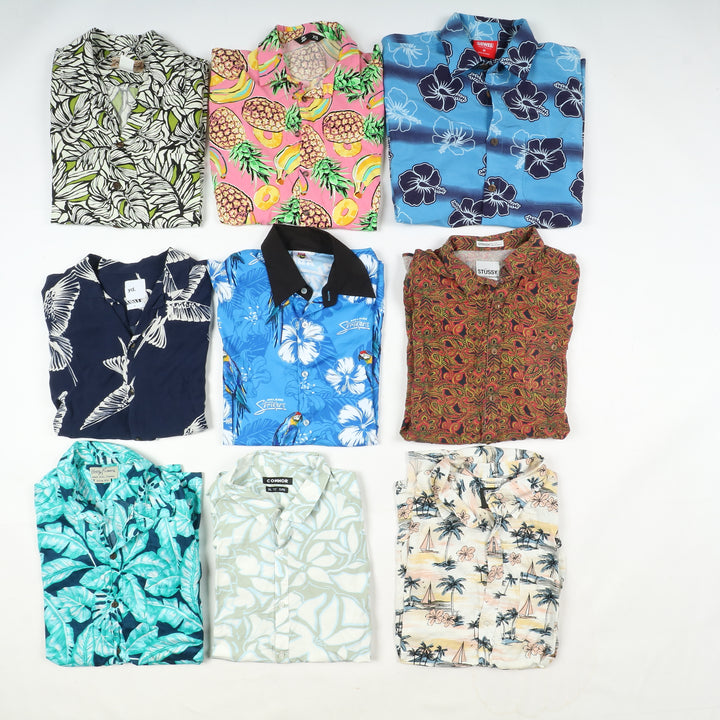 Camicie Hawaii e printed vintage uomo e donna box da 32pz printed