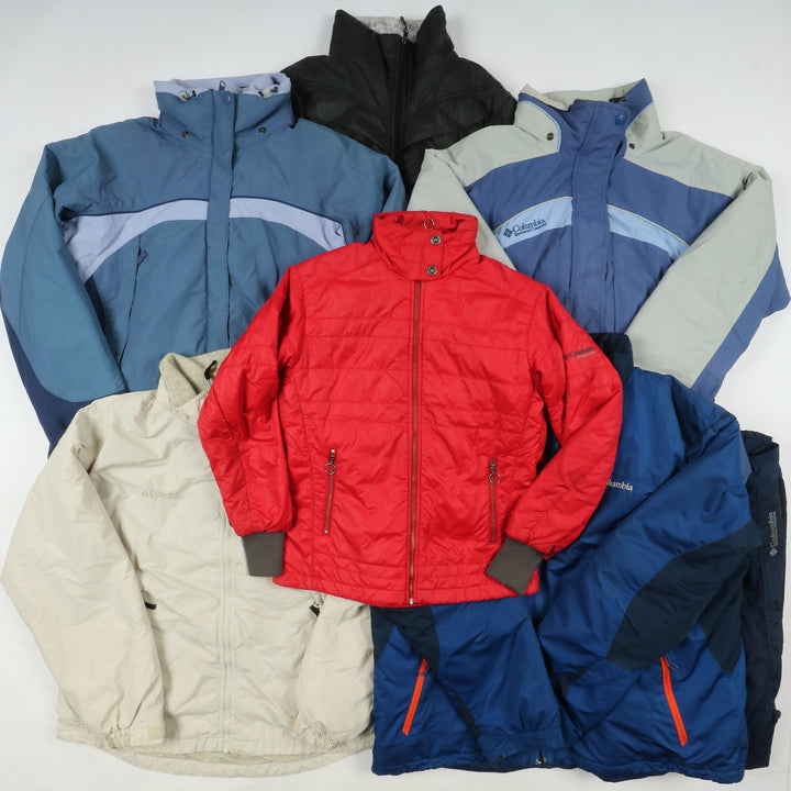 Columbia stock giubbini invernali uomo e donna stock da 9pz
