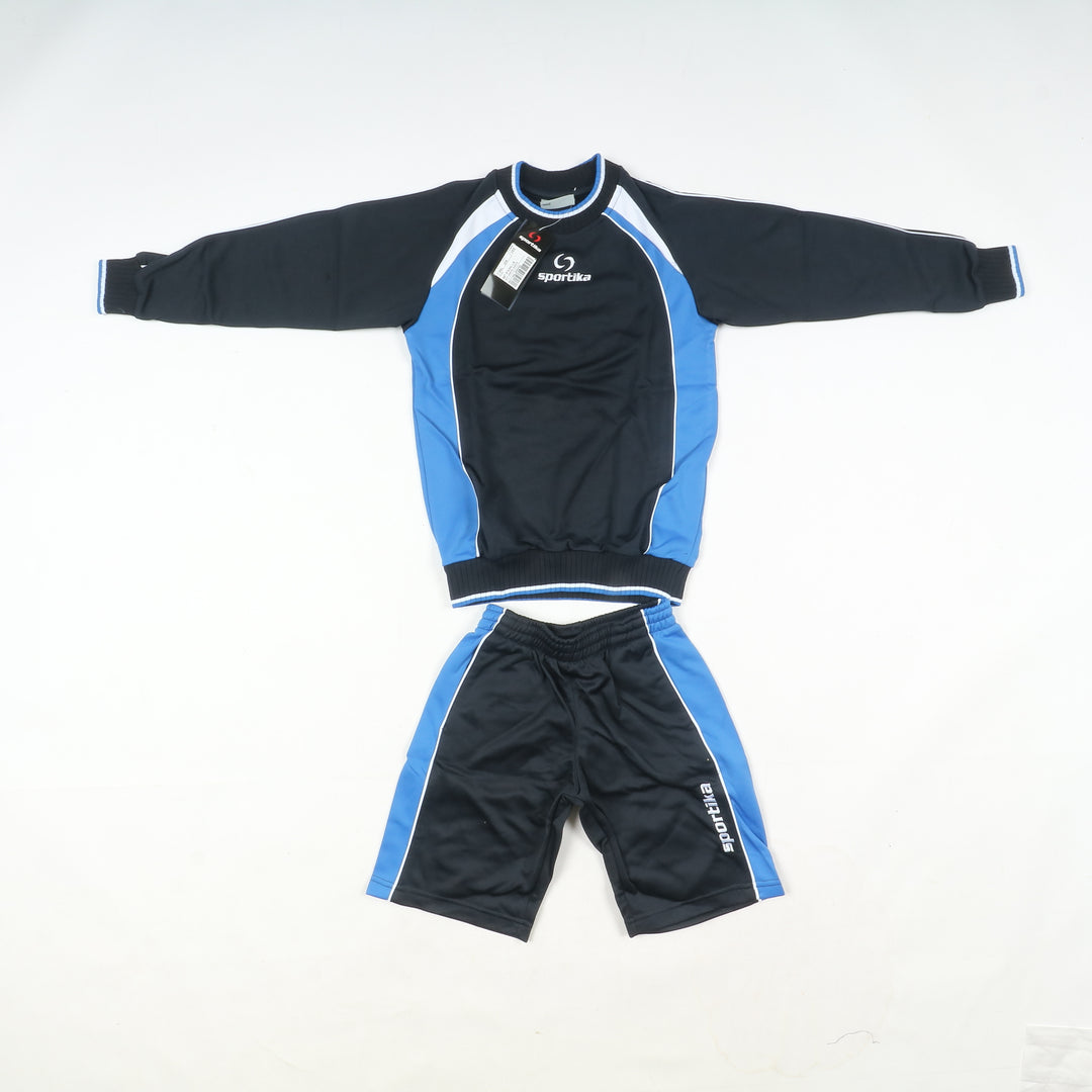 Completi sportivi da calcio nuovi con cartellino 25pz Sportika