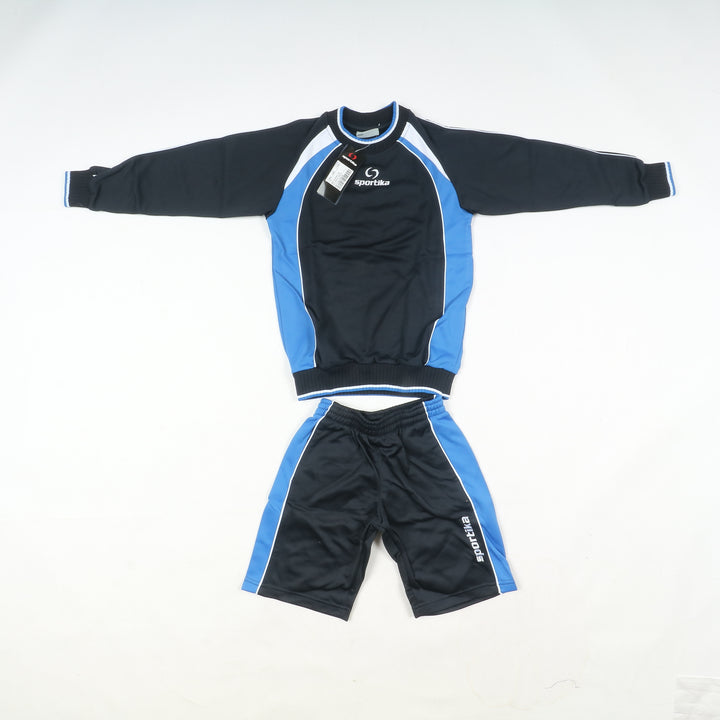 Completi sportivi da calcio nuovi con cartellino 25pz Sportika