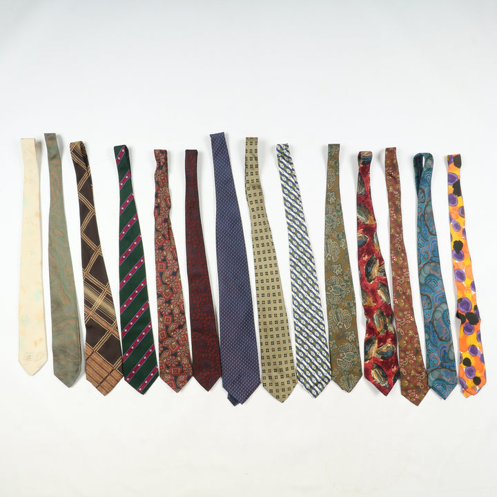 Lotto stock cravatte vintage box da 350pz