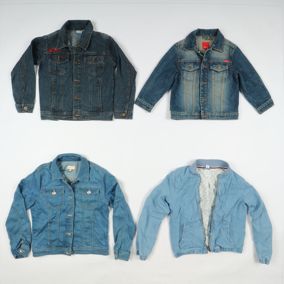 Giacca Jeans Bambino Denim - Cappotti E Giacche In Cotone - Foto 9