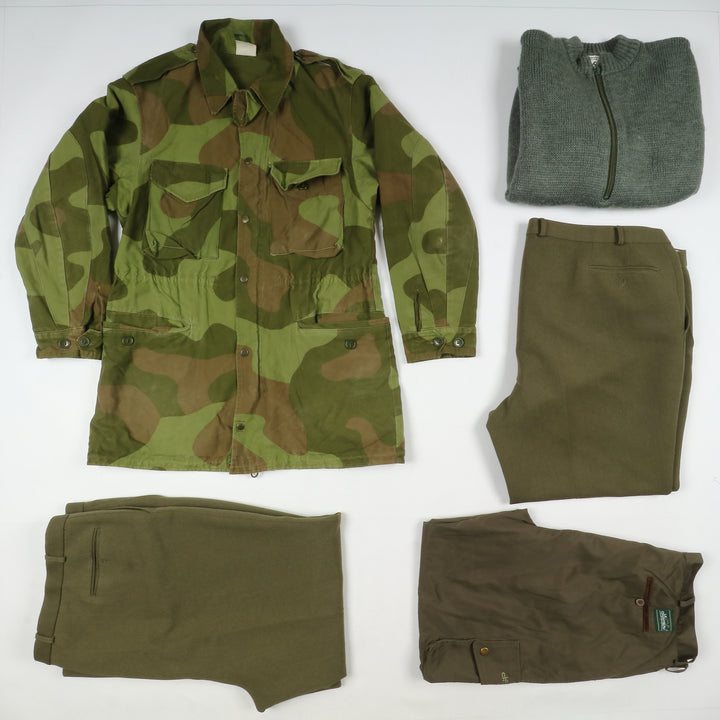 Abbigliamento militare e civile misto caccia pesca soft air lotto da 27pz army