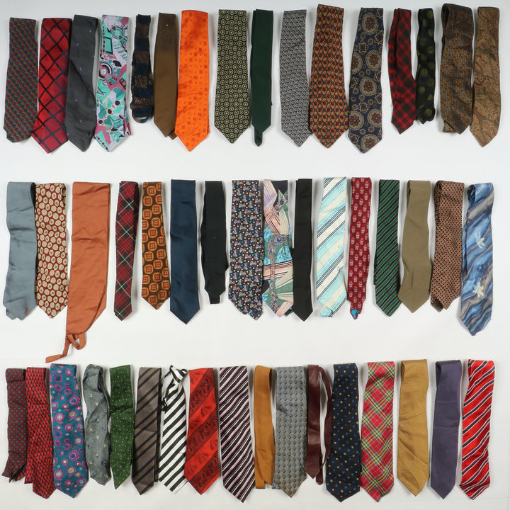 Lotto stock cravatte vintage box da 400pz