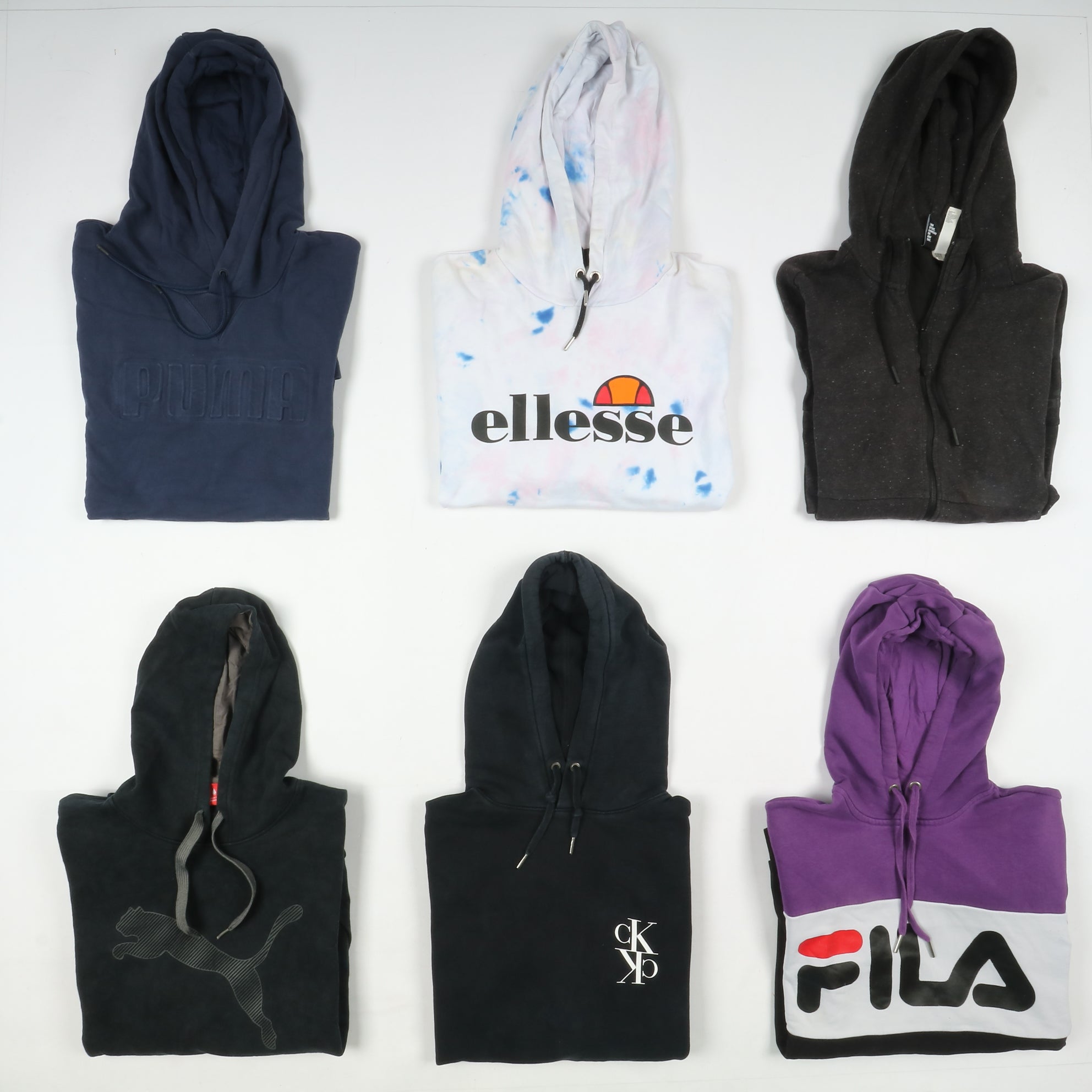 Felpe firmate sportive Box da 30 pz vintage champion fila adidas va Vintage Clothing