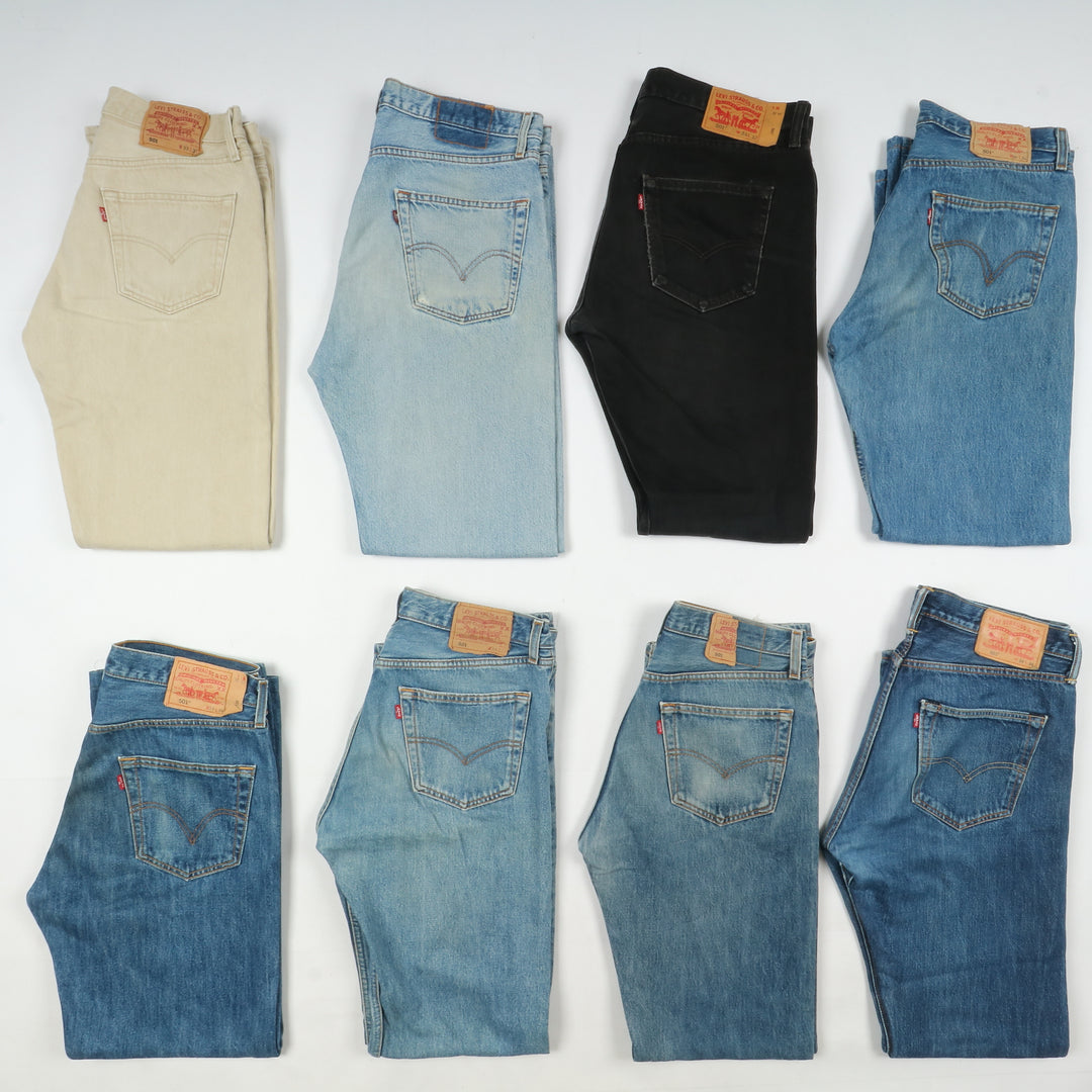 Levi's 501 grado A box da 30pz uomo e donna denim e mix color