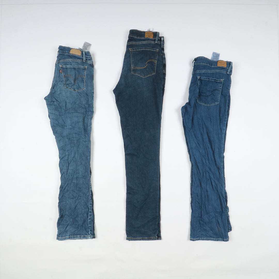 Levi's jeans stock da 45pz slim, skinny, bootcut e regular fit donna Levis