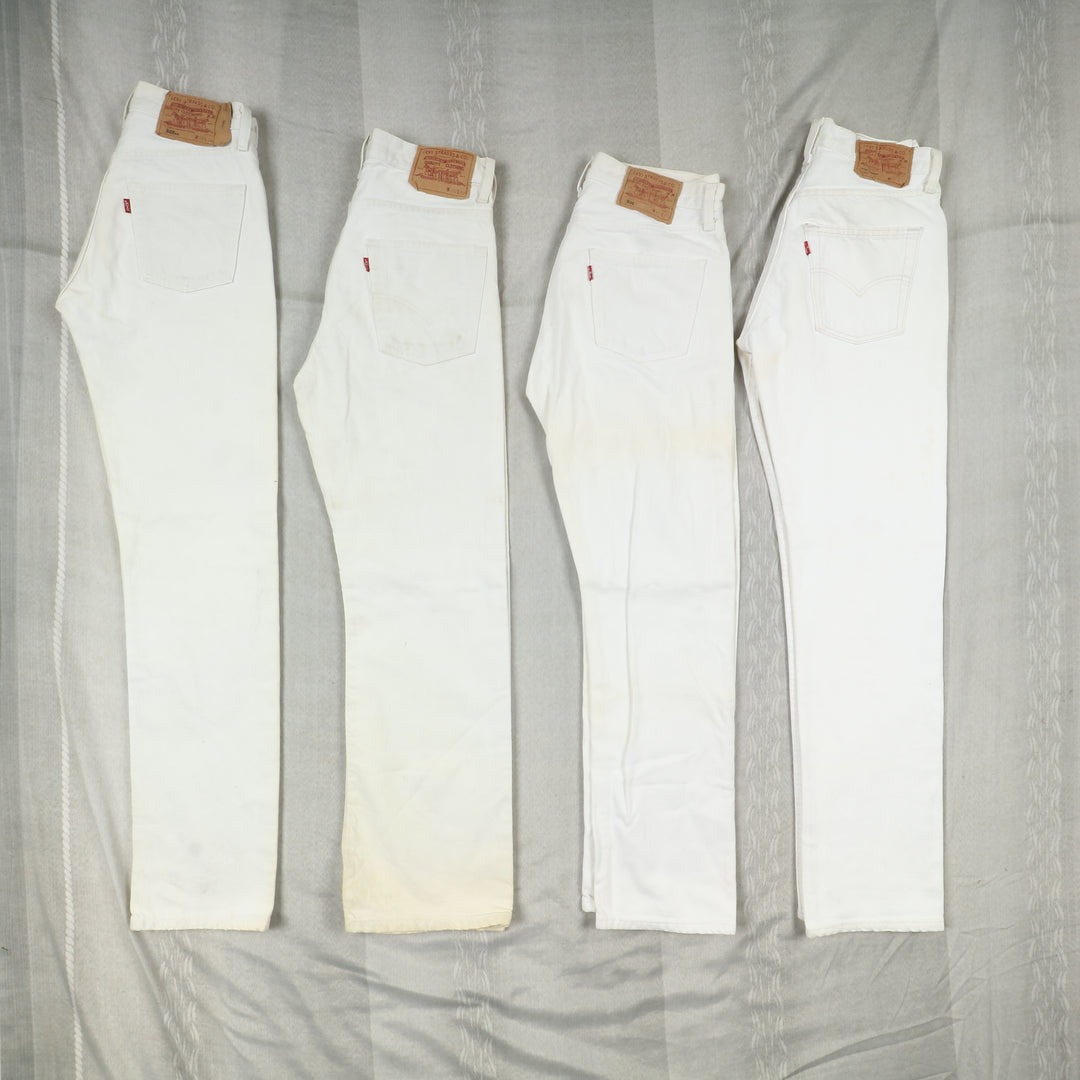 Levi's 501, 901 e zip fly Bianco Grado A+B, box da 20pz Uomo e Donna