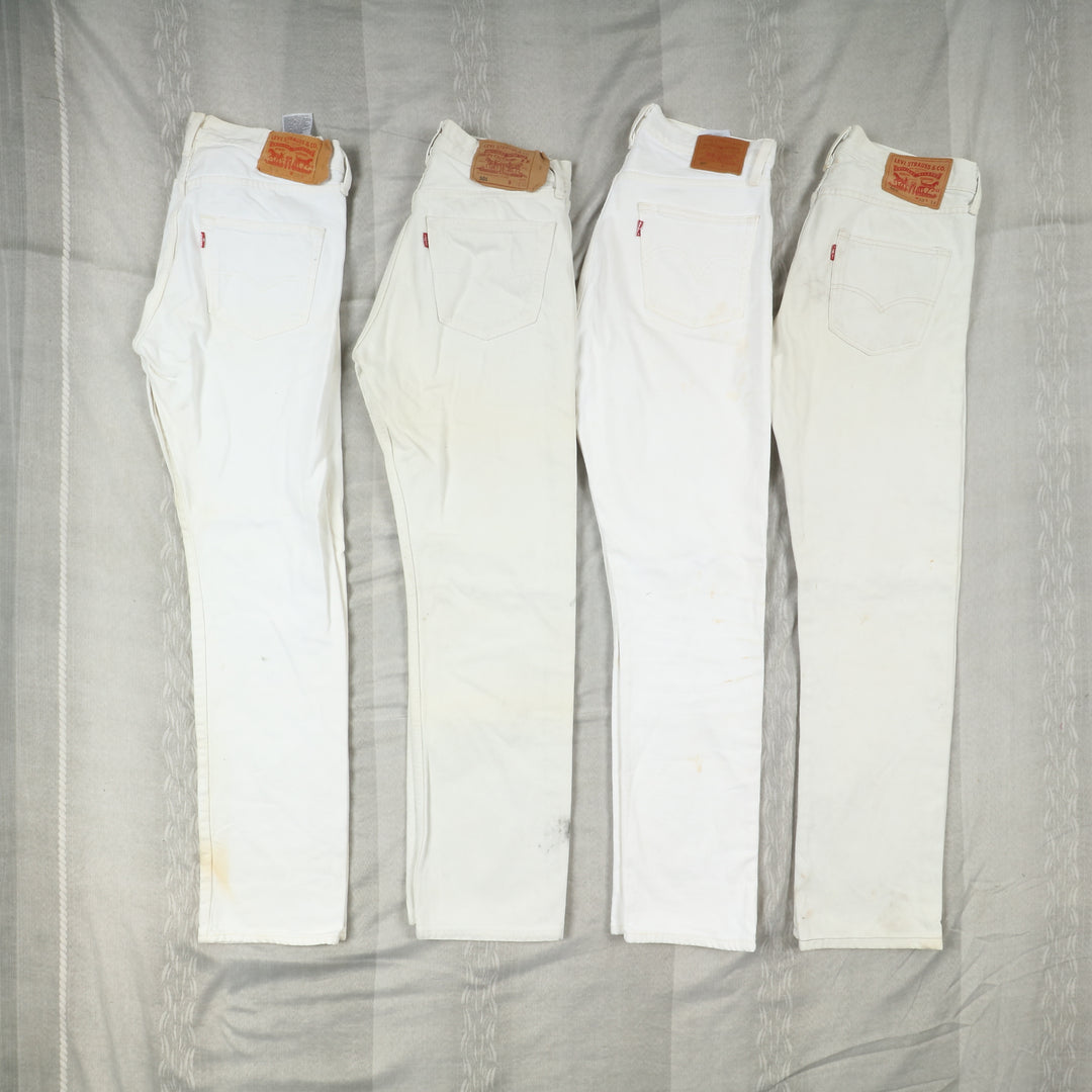 Levi's 501, 901 e zip fly Bianco Grado A+B, box da 20pz Uomo e Donna