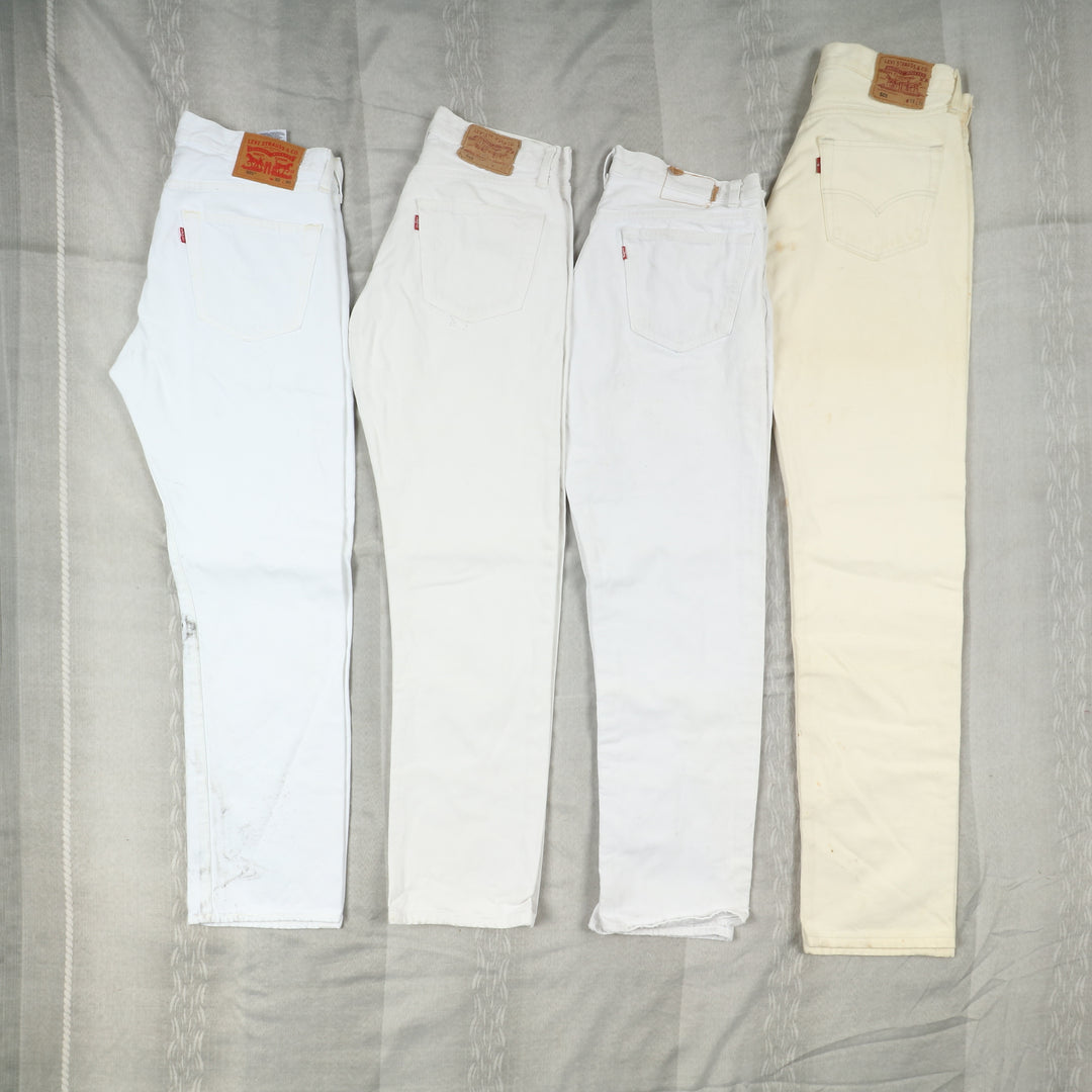 Levi's 501, 901 e zip fly Bianco Grado A+B, box da 20pz Uomo e Donna