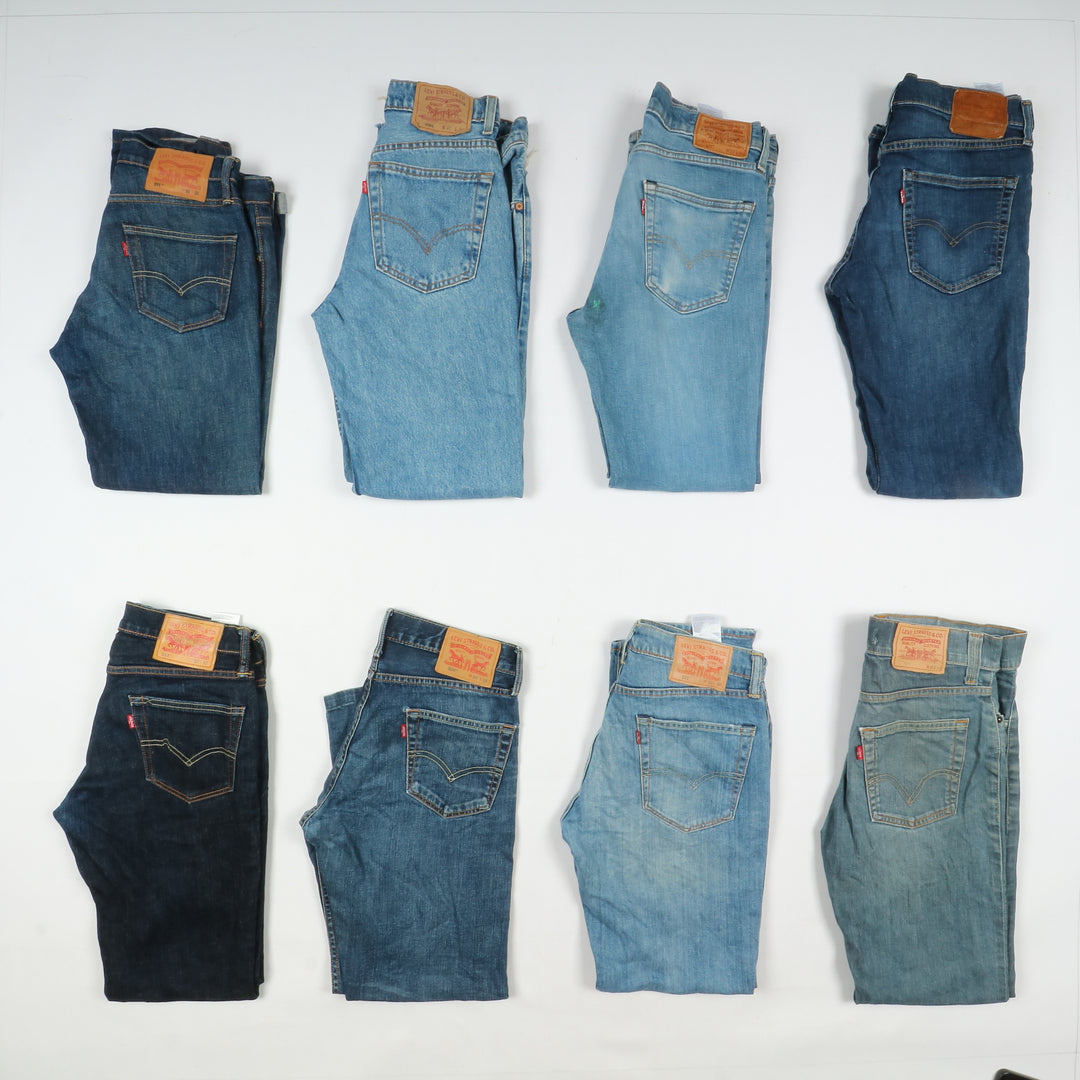 Levi's Slim Fit Grado A+B, stock da 30pz Levis Uomo e Donna