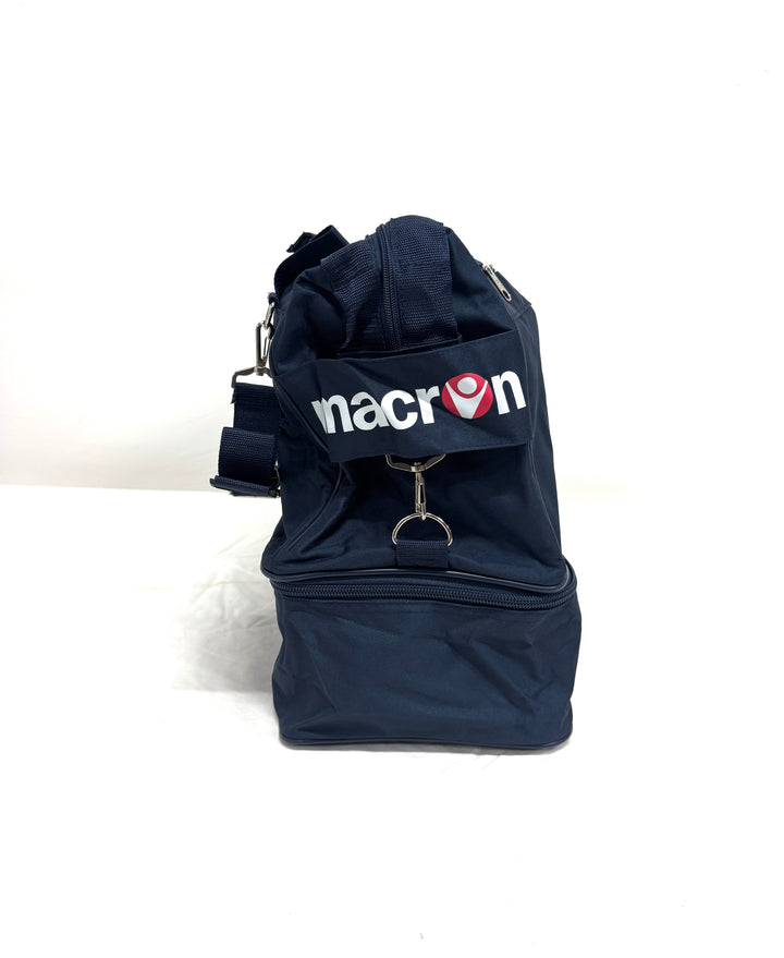 Stock 18pz Borsoni nuovi calcio Macron Apex medium Blu Navy deadstock football bag