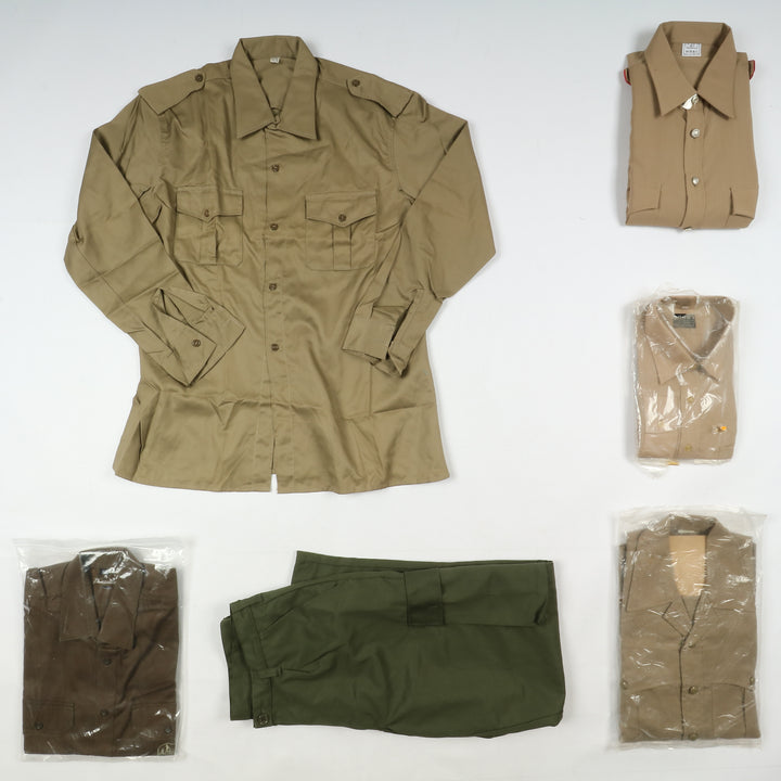 Abbigliamento militare e civile box misto 34pz soft air caccia pesca army