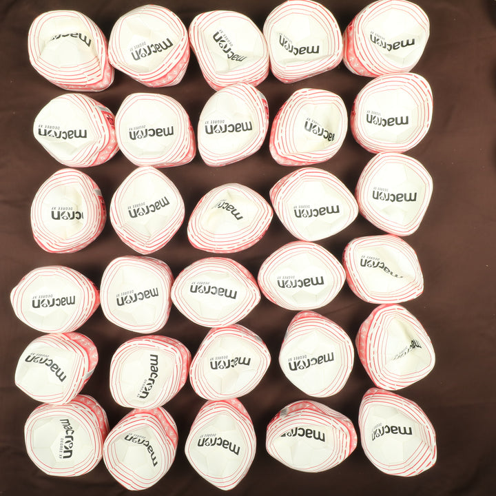 Stock palloni da calcio Macron numero 5 nuovi lotto da 71pz