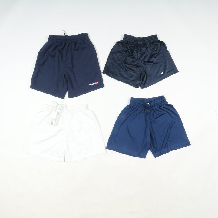 Pantaloncini da calcio bambino nuovi con cartellino 236pz Macron, Givova, Sportika, Royal
