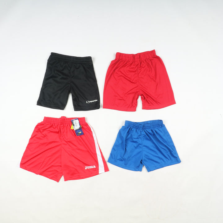 Pantaloncini da calcio bambino nuovi con cartellino 236pz Macron, Givova, Sportika, Royal