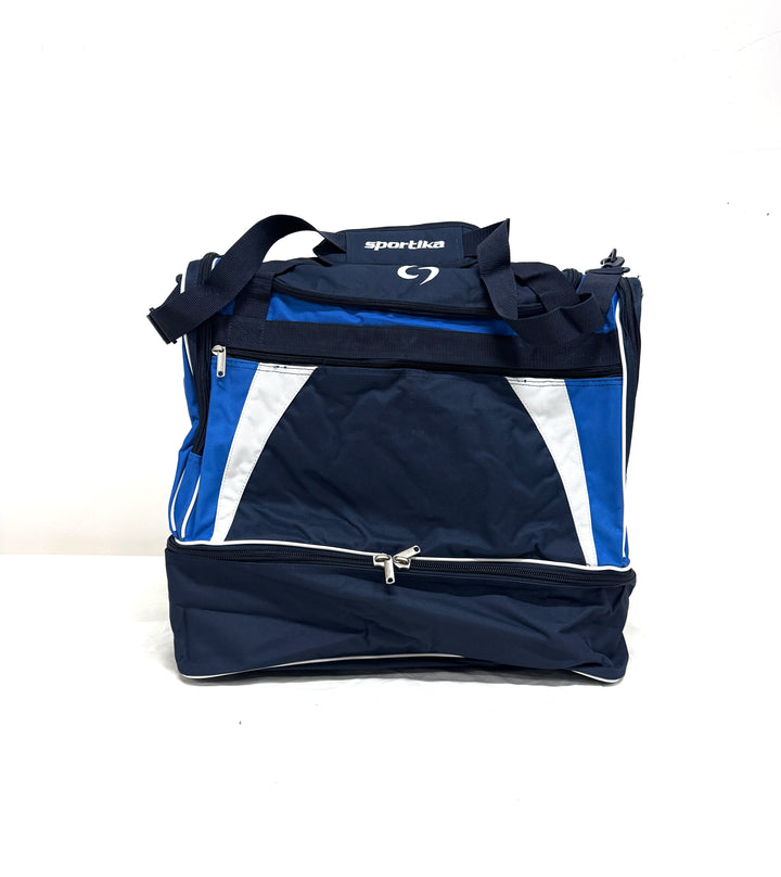 Stock 26pz Borsoni nuovi calcio Sportika Blu deadstock football bag