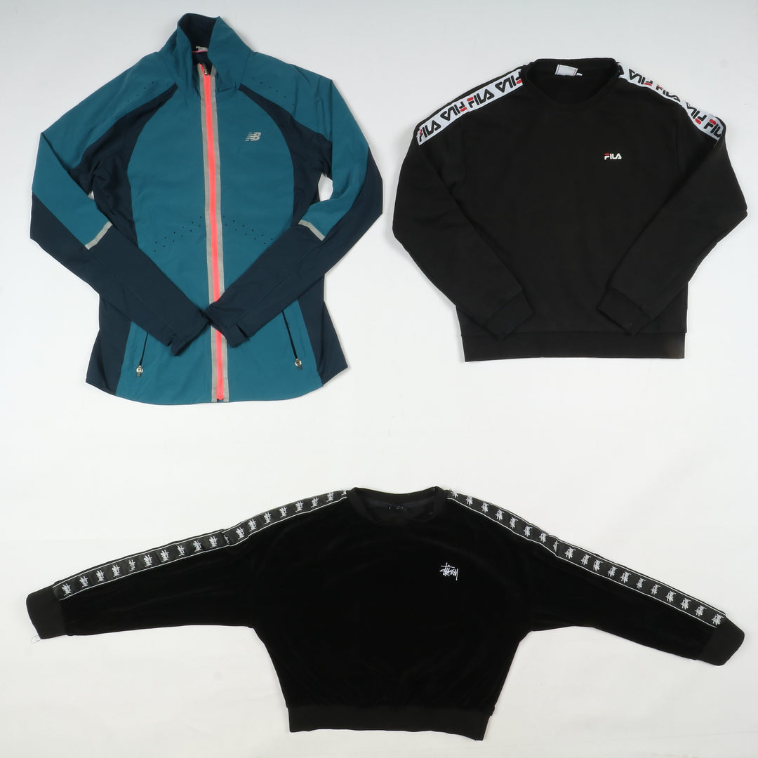 Felpe, pantaloni e giubbini sportivi firmati box 29pz uomo e donna grado A+B