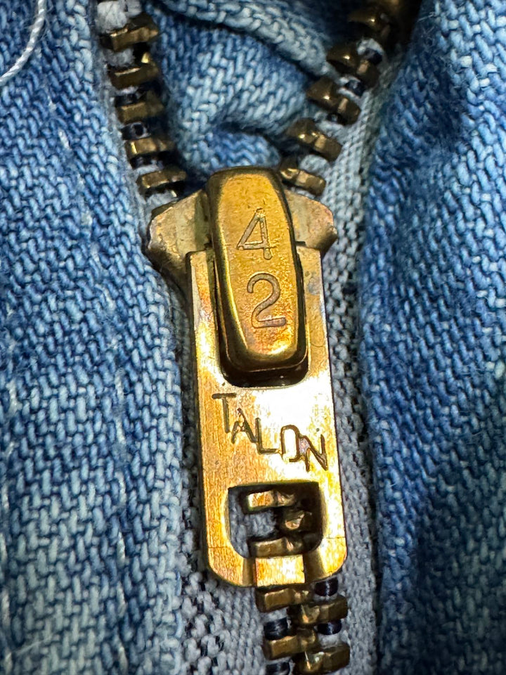 Lee W29 L32 work pant talon zip made in usa anni 70&