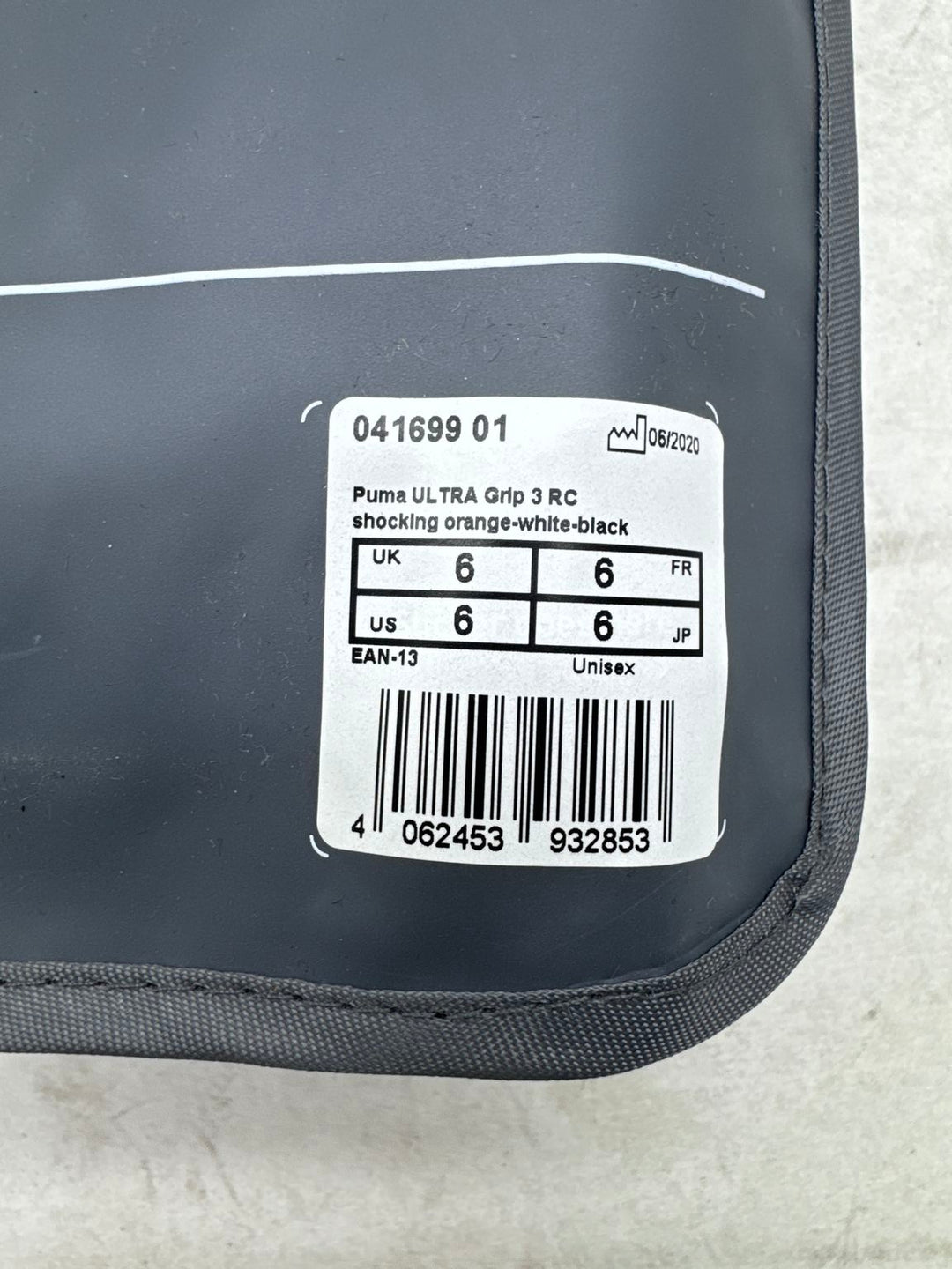 Reush attrakt grip size 6 guanti portiere calcio nuovi