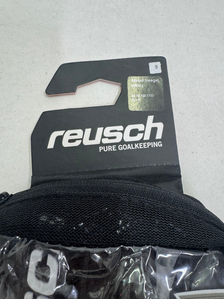 Reush attrakt freegel infinity size 9 guanti portiere calcio nuovi